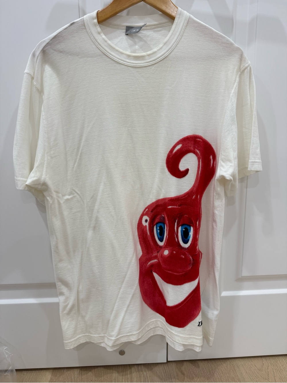 Dior x Kenny Scharf Graphic Print T-Shirt Size XL